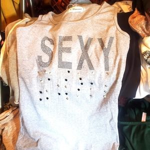 Fun jeweled graphic t